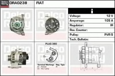 Генератор Remanufactured REMY (Light Duty) DELCO REMY купить