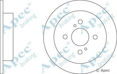 Тормозной диск APEC braking купить