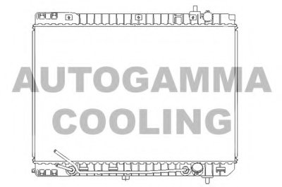 Радиатор, охлаждение двигателя AUTOGAMMA купить