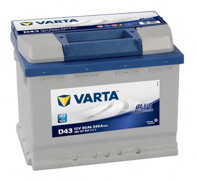 Стартерная аккумуляторная батарея; Стартерная аккумуляторная батарея BLUE dynamic VARTA купить