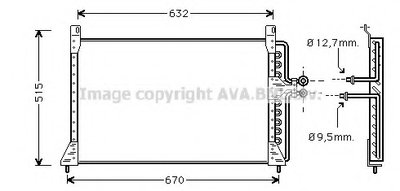 Конденсатор, кондиционер AVA QUALITY COOLING купить