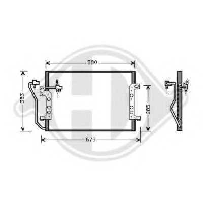 Конденсатор, кондиционер DIEDERICHS купить