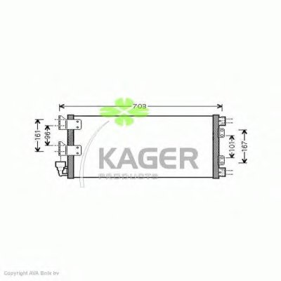 Конденсатор, кондиционер KAGER купить