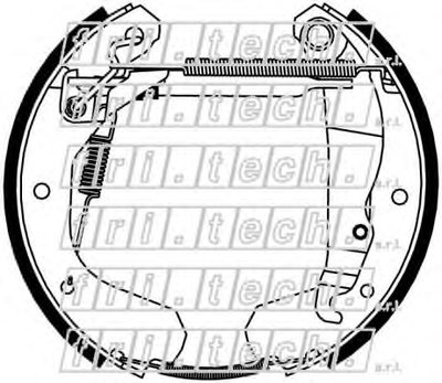 Комплект тормозных колодок FAST KIT fri.tech. купить