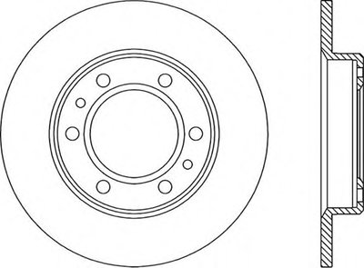 Тормозной диск RADIANCE OPEN PARTS купить