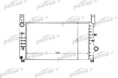 Радиатор, охлаждение двигателя PATRON купить