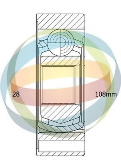 Шарнирный комплект, приводной вал ODM-MULTIPARTS