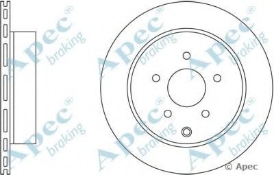 Тормозной диск APEC braking купить