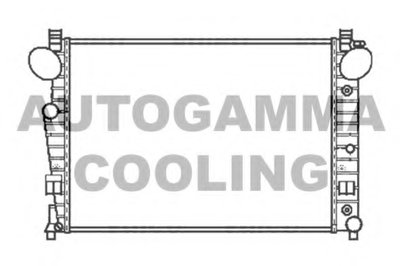 Радиатор, охлаждение двигателя AUTOGAMMA купить
