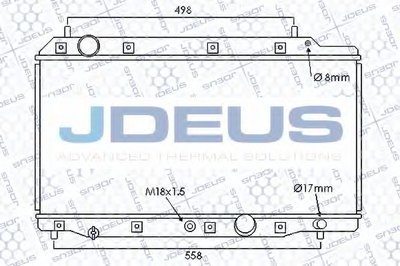 Радиатор, охлаждение двигателя JDEUS купить