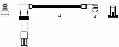 Комплект проводов зажигания