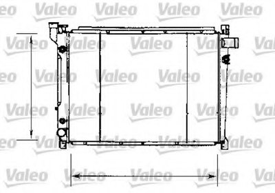 Радиатор, охлаждение двигателя VALEO купить