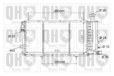 Радиатор, охлаждение двигателя QUINTON HAZELL купить