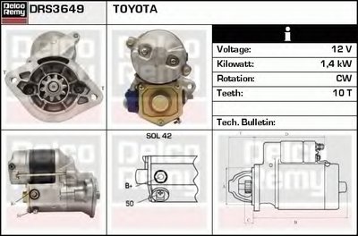 Стартер Remanufactured REMY (Light Duty) DELCO REMY купить