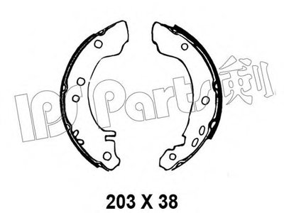 Тормозные колодки IPS Parts IPS Parts купить