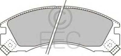 Комплект тормозных колодок, дисковый тормоз EEC купить