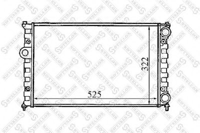 Радиатор, охлаждение двигателя STELLOX купить