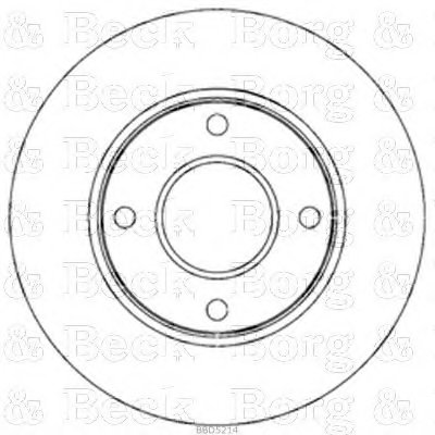 Тормозной диск BORG & BECK купить