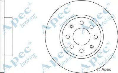 Тормозной диск APEC braking купить