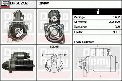 Стартер Remanufactured REMY (Light Duty) DELCO REMY купить