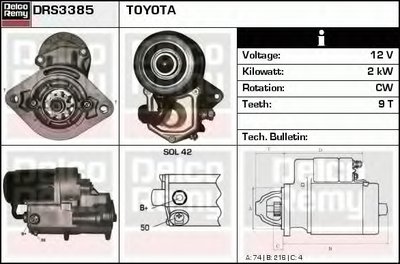 Стартер Remanufactured REMY (Light Duty) DELCO REMY купить