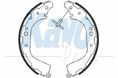 Комплект тормозных колодок MK KASHIYAMA KAVO PARTS купить