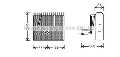 Испаритель, кондиционер AVA QUALITY COOLING