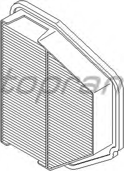Воздушный фильтр TOPRAN купить