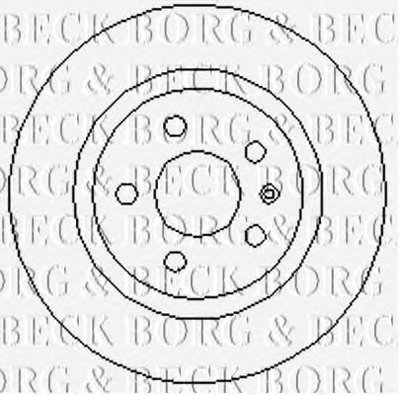 Тормозной диск BORG & BECK купить