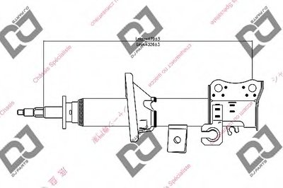 Амортизатор DJ PARTS купить