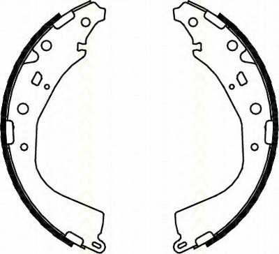Комплект тормозных колодок TRISCAN купить