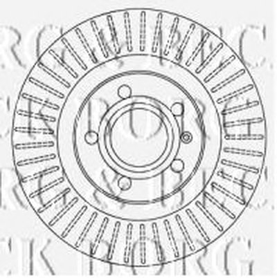 Тормозной диск BORG & BECK купить