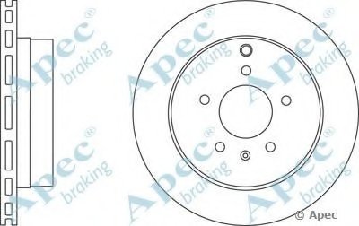 Тормозной диск APEC braking купить