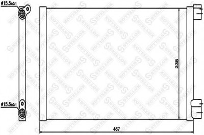 Конденсатор, кондиционер STELLOX купить