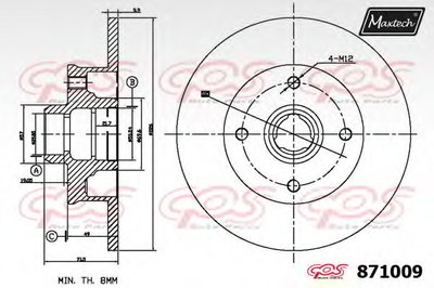 Тормозной диск R+ (Regular Plus) MAXTECH купить