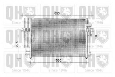 Конденсатор, кондиционер QUINTON HAZELL купить