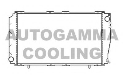 Радиатор, охлаждение двигателя AUTOGAMMA купить