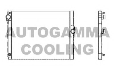 Радиатор, охлаждение двигателя AUTOGAMMA купить