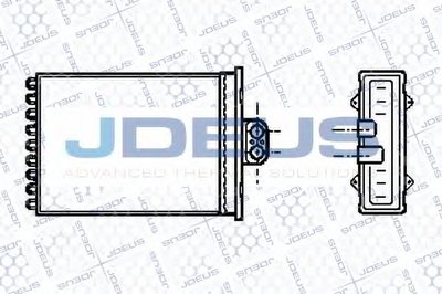 Теплообменник, отопление салона JDEUS