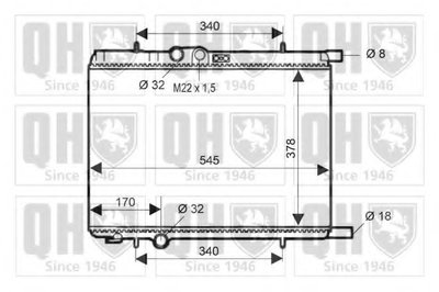 Радиатор, охлаждение двигателя QUINTON HAZELL купить