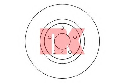 Тормозной диск NK купить