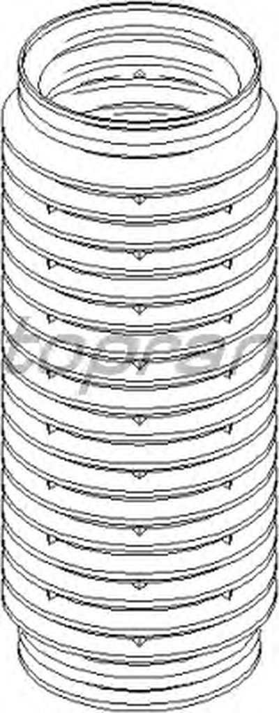 Защитный колпак / пыльник, амортизатор TOPRAN купить
