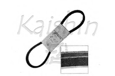 Комплект прокладок, блок-картер двигателя KAISHIN