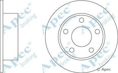 Тормозной диск APEC braking купить