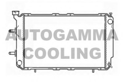 Радиатор, охлаждение двигателя AUTOGAMMA купить