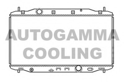 Радиатор, охлаждение двигателя AUTOGAMMA купить