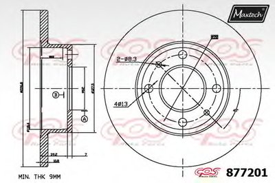 Тормозной диск R+ (Regular Plus) MAXTECH купить