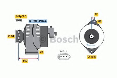 Генератор BOSCH купить