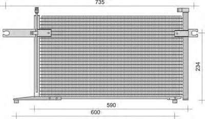 Конденсатор, кондиционер MAGNETI MARELLI купить
