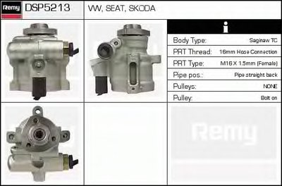Гидравлический насос, рулевое управление Remanufactured REMY (Multiline) DELCO REMY